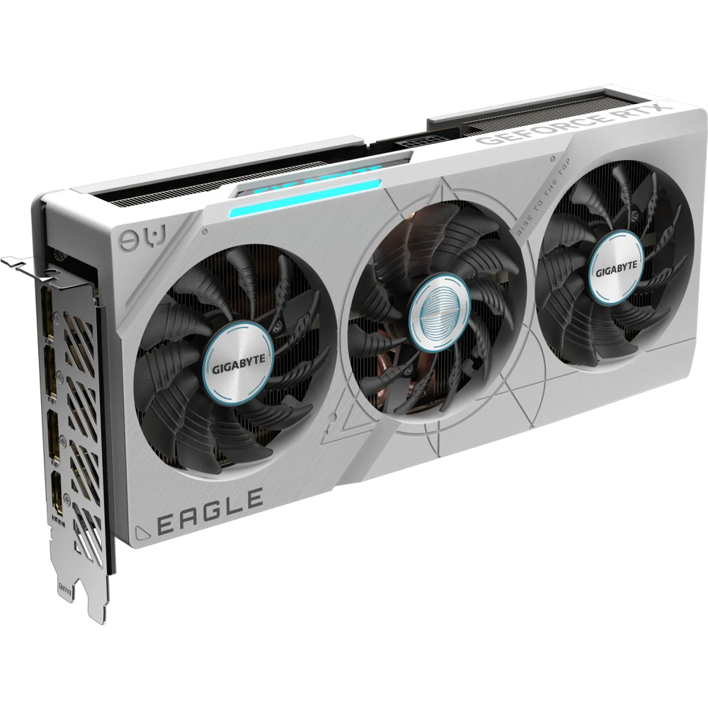 Видеокарта NVIDIA GeForce RTX 4070 Ti Super Gigabyte 16Gb (GV-N407TSEAGLEOCICE-16GD) - GV-N407TSEAGLEOC ICE-16GD - фото 3
