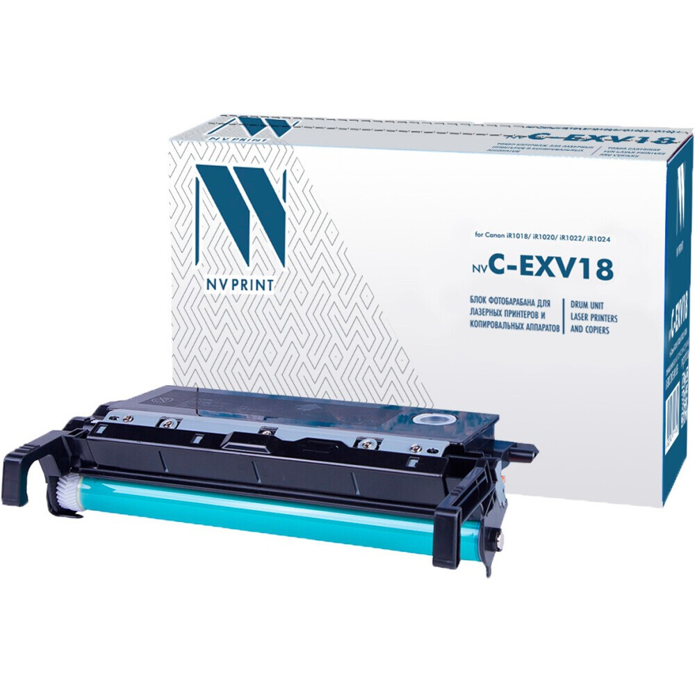 Фотобарабан NV Print CEXV18DU Black