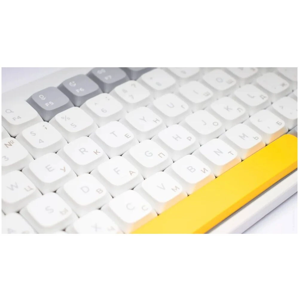 Клавиатура NuPhy AIR75v2 Wireless (Aloe Switch) RGB White - AIR75v2-IW-21 - фото 2