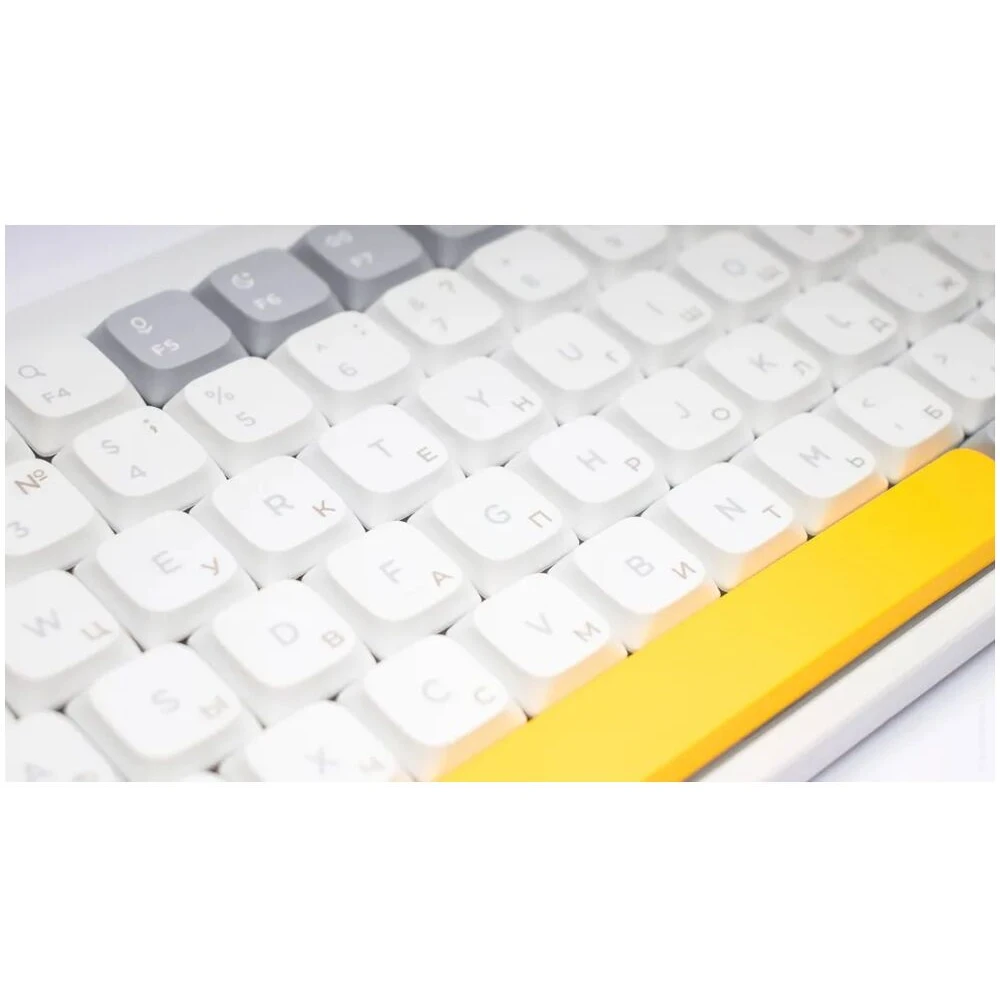 Клавиатура NuPhy AIR75v2 Wireless (Red Switch) RGB White - AIR75v2-IW-1 - фото 2