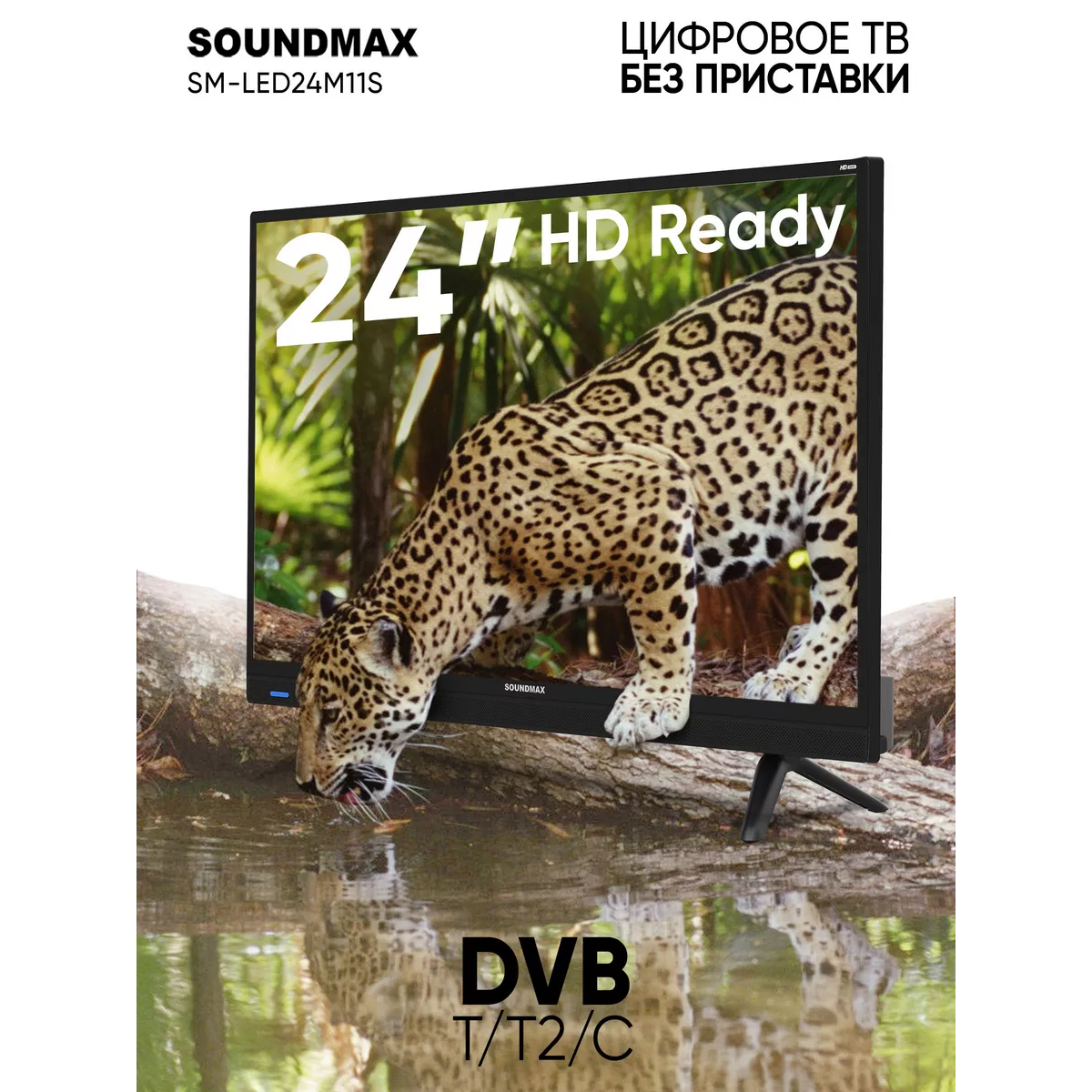 ЖК телевизор Soundmax 24" SM-LED24M11S - фото 2