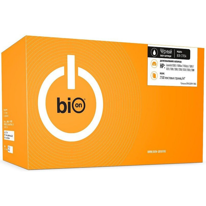Картридж Bion C7115A Black