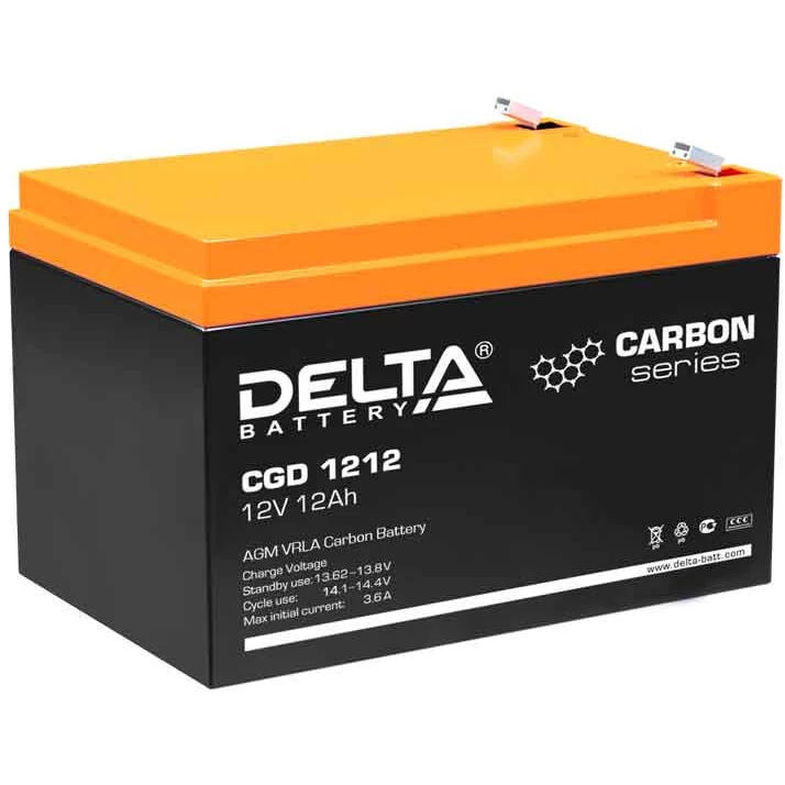 Аккумуляторная батарея Delta CGD 1212