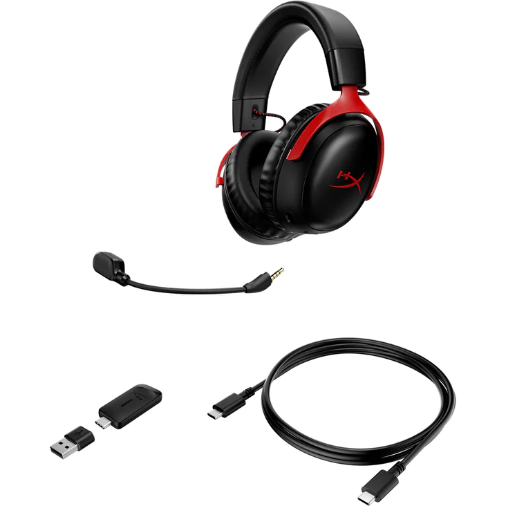 Гарнитура HyperX Cloud III Black/Red (77Z46AA) - фото 7