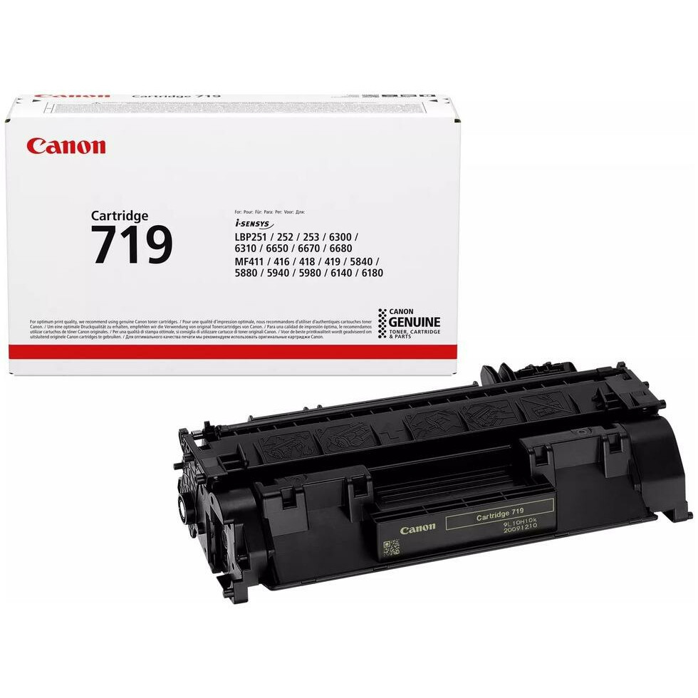 Картридж Canon 719 Black - 3479B002
