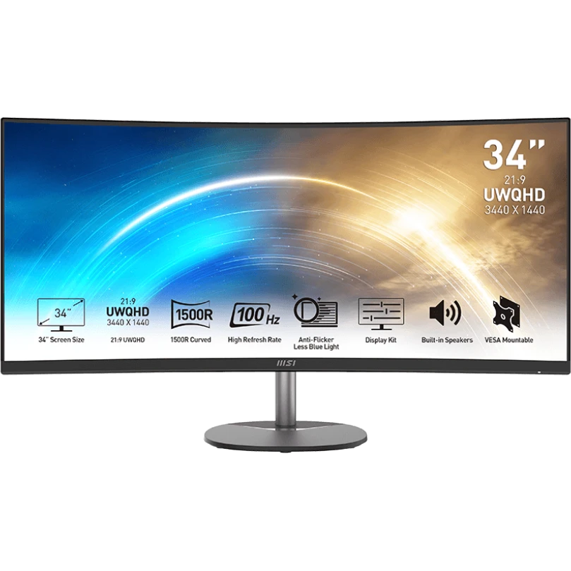 Монитор MSI 34" Pro MP341CQ - 9S6-3PB2CT-027