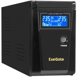 ИБП + батарея ExeGate SineTower SZ-600.LCD.AVR.1SH + HRL 12-45 (45Ач) (EX296772RUS)