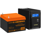 ИБП + батарея ExeGate SineTower SZ-600.LCD.AVR.1SH + HRL 12-26 (26Ач) (EX296767RUS)