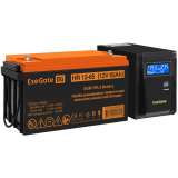 ИБП + батарея ExeGate SineTower SZ-600.LCD.AVR.1SH + HR 12-65 (65Ач) (EX296776RUS)