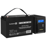 ИБП + батарея ExeGate SineTower SZ-600.LCD.AVR.1SH + DT 12100 (100Ач) (EX296781RUS)