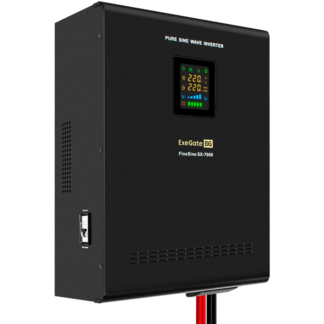 ИБП + батарея ExeGate FineSine SX-7000.LCD.AVR.2SH.T + 4x DT 1233 (33Ач) - EX296679RUS - фото 2