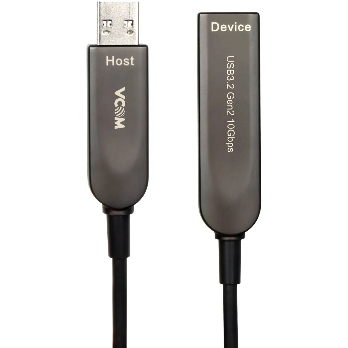 Кабель удлинительный USB A (M) - USB A (F), 10м, VCOM D3730-10.0