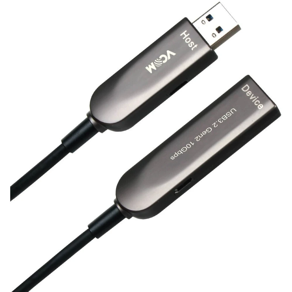 Кабель удлинительный USB A (M) - USB A (F), 15м, VCOM D3730-15.0 - фото 2