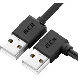 Кабель USB A (M) - USB A (M), 0.5м, Greenconnect GCR-AUM5M-BB2S-0.5m