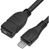 Кабель удлинительный microUSB (M) - microUSB (F), 0.5м, Greenconnect GCR-52444