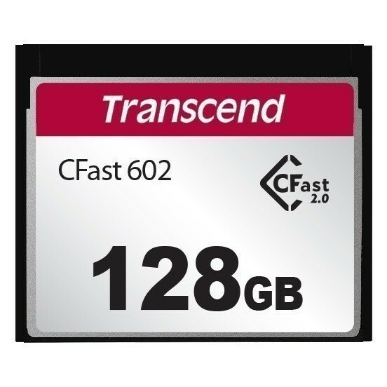 Карта памяти 128Gb CFast Transcend (TS128GCFX602)