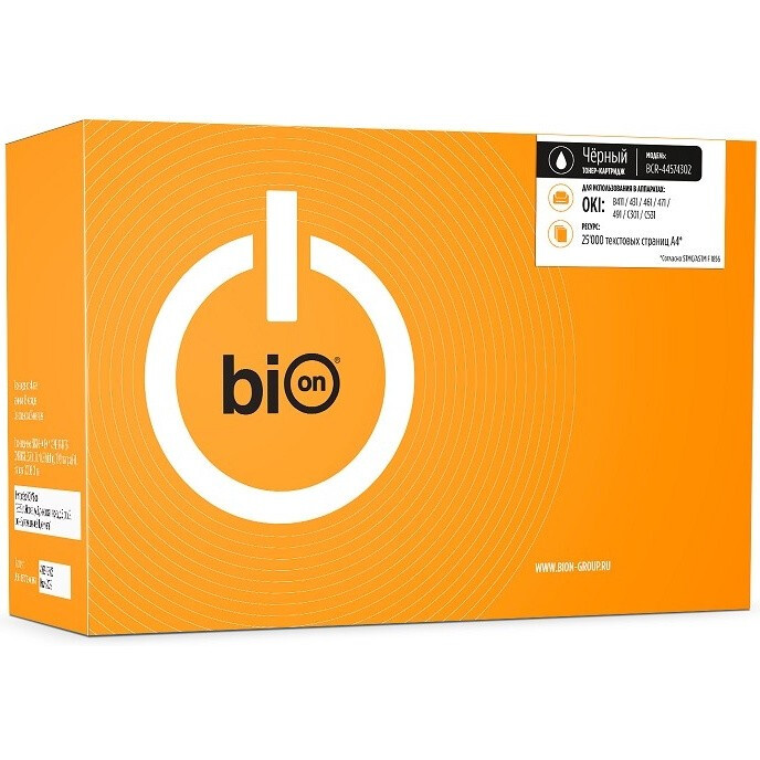 Фотобарабан Bion 44574302 Black