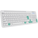 Клавиатура + мышь Defender Cerrato C-978 White/Blue (45978)