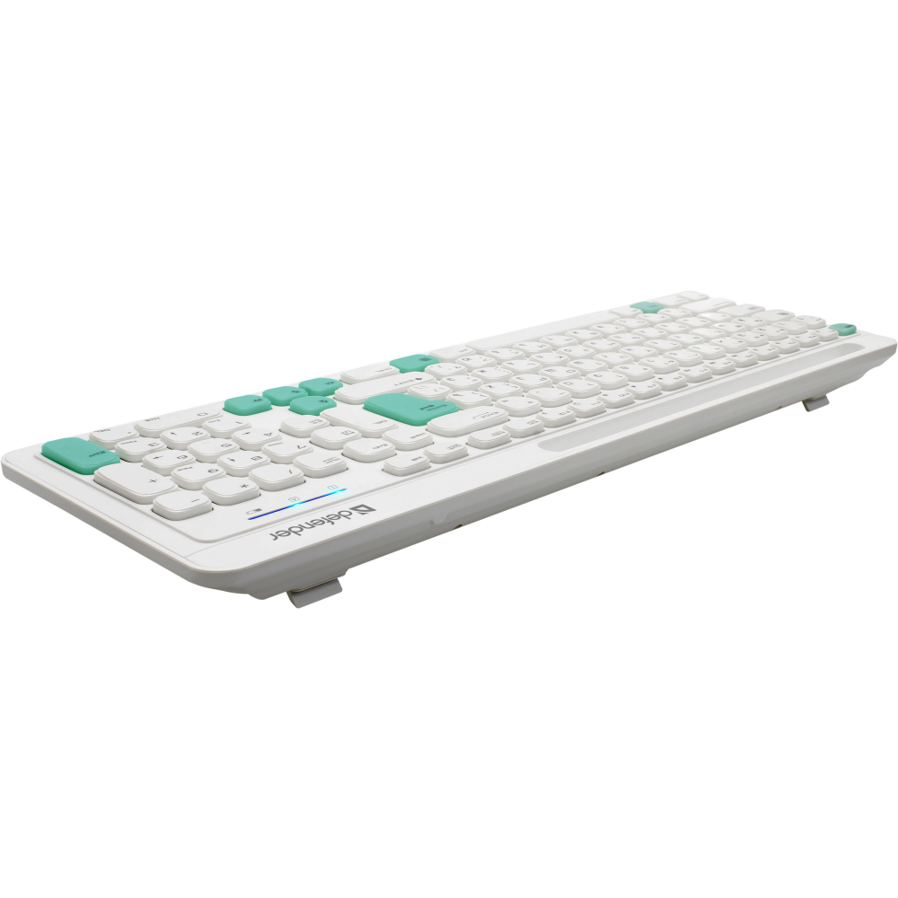 Клавиатура + мышь Defender Cerrato C-978 White/Blue - 45978 - фото 11