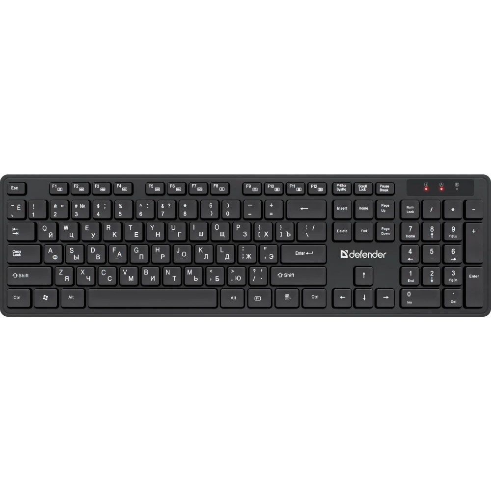 Клавиатура + мышь Defender Lima C-993 Black - 45993 - фото 2