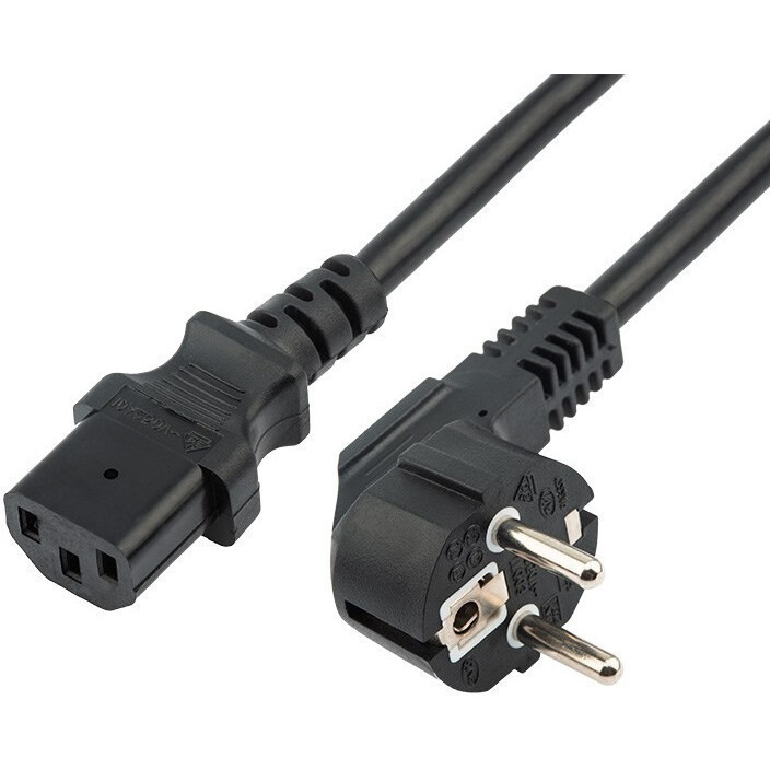 Кабель питания Schuko - C13, 1.8м, Rexant 11-1121