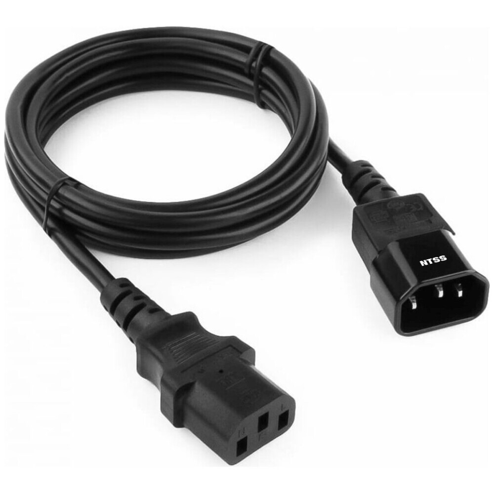 Кабель питания C13 - C14, 1.8м, NTSS NTSS-PC13142 - фото 2