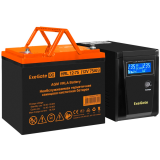ИБП + батарея ExeGate SineTower SZ-600.LCD.AVR.1SH + HRL 12-75 (75Ач) (EX296778RUS)