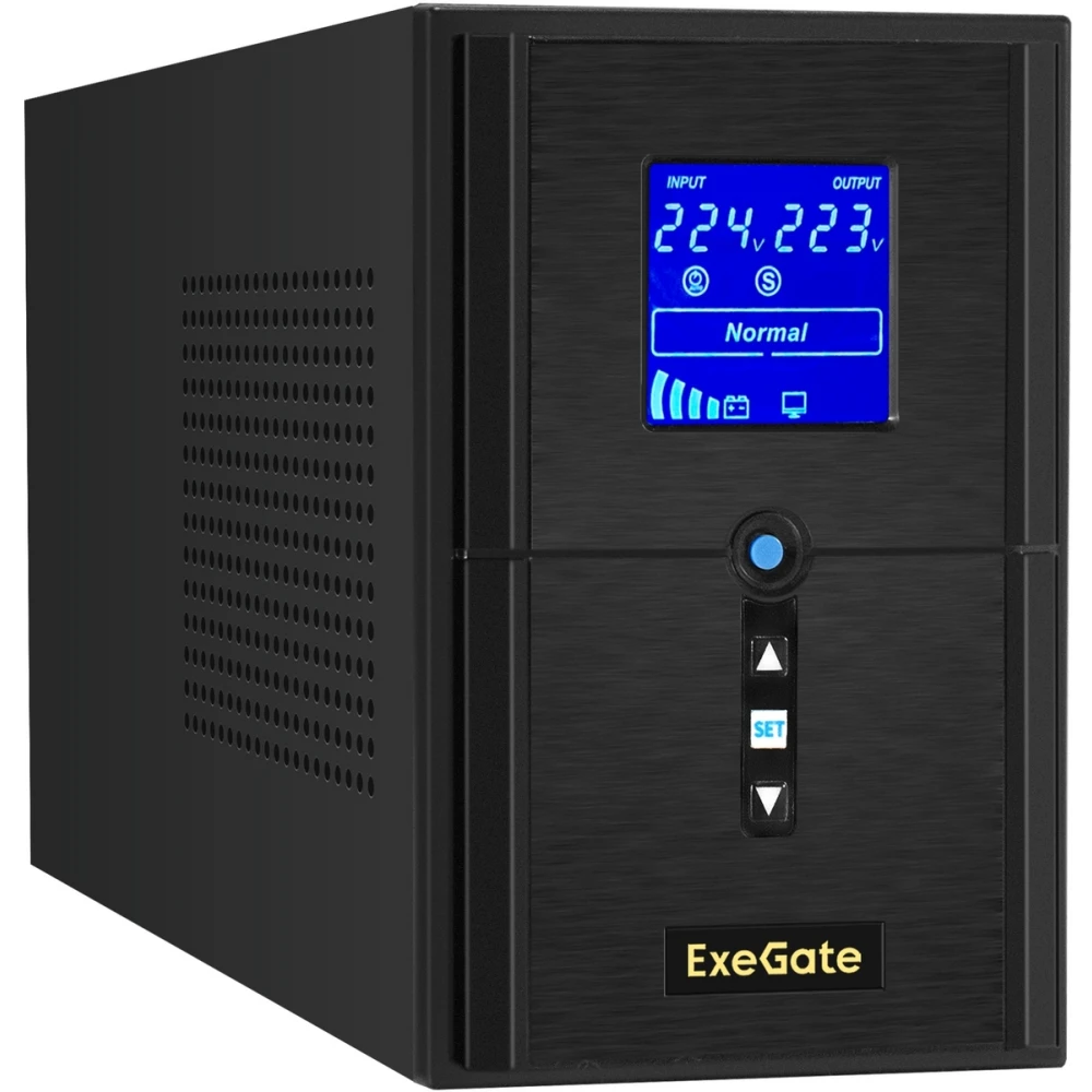 ИБП ExeGate SineTower SZ-1500.LCD.AVR.2SH.1C13.USB - EX295988RUS