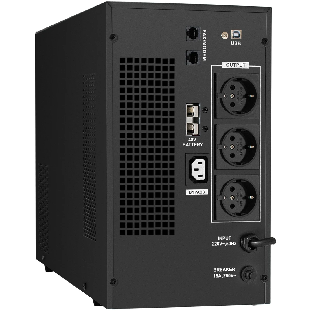 ИБП ExeGate SineTower SZ-3000.LCD.AVR.3SH.1C13.RJ.USB - EX295990RUS - фото 2