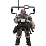 Фигурка JOYTOY Warhammer 40K Astra Militarum Cadian Command Squad Veteran with Master Vox (JT7912)