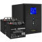 ИБП + батарея ExeGate SineTower SZ-2000.LCD.AVR.3SH.1C13.USB + 2x DT 1233 (33Ач) - EX296837RUS