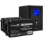 ИБП + батарея ExeGate SineTower SZ-1500.LCD.AVR.2SH.1C13.USB + 2x DT 1265 (65Ач) - EX296821RUS