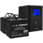ИБП ExeGate SineTower SZ-1500.LCD.AVR.2SH.1C13.USB + 2xDT 1275 (75Ач) - EX296823RUS