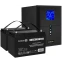 ИБП + батарея ExeGate SineTower SZ-2000.LCD.AVR.3SH.1C13.USB + 2x DT 12100 (100Ач) - EX296850RUS