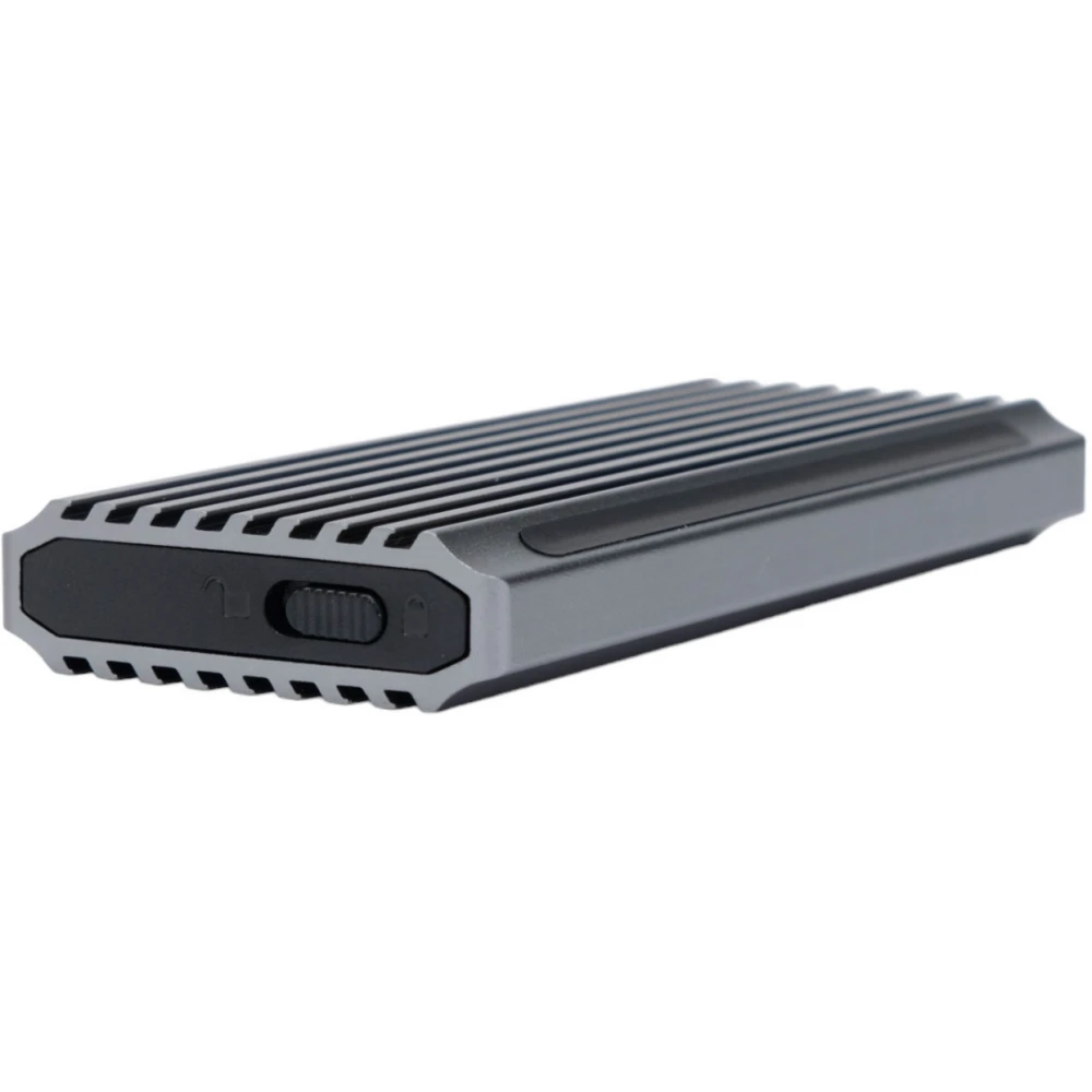 Внешний корпус для SSD M.2 Gembird EEM2-SATA-3 Silver - фото 2