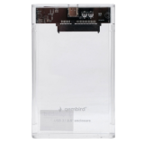 Внешний корпус для HDD Gembird EE2-U3S-7 Transparent