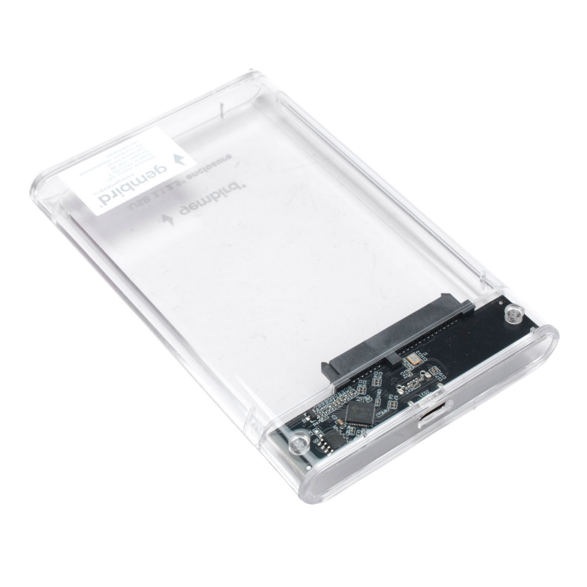 Внешний корпус для HDD Gembird EE2-U3S-7 Transparent - фото 4