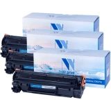 Картридж NV Print CB435A/436A/285/725-SET3 Black (NV-CB435A/436A/285/725-SET3)