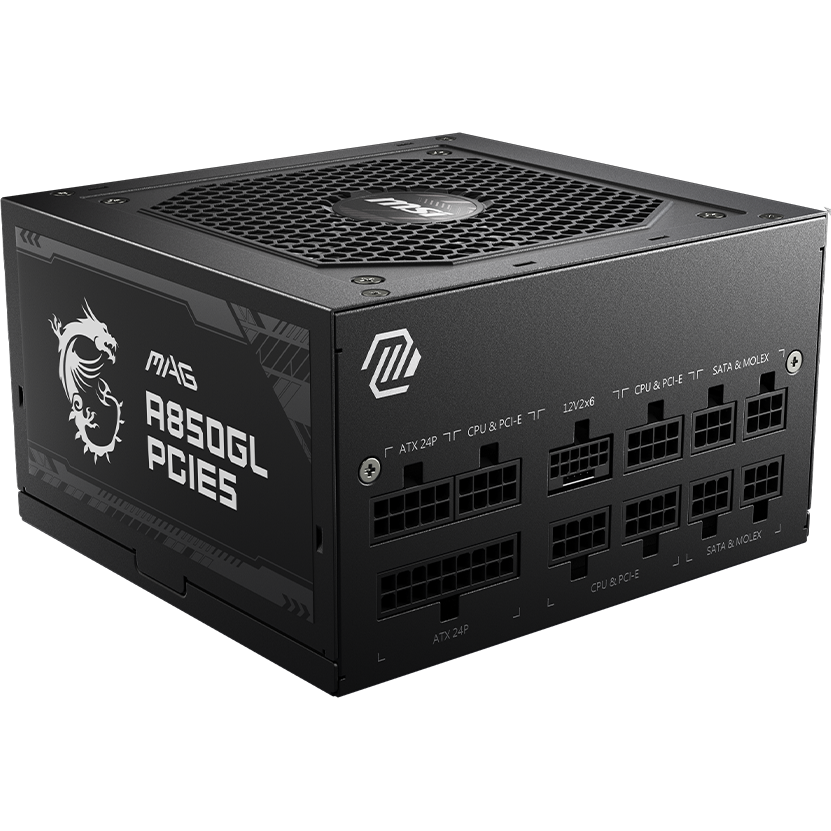 Блок питания 850W MSI MAG A850GL PCIE5 - 306-7ZP8A11-CE0