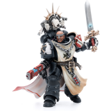 Фигурка JOYTOY Warhammer 40K Black Templars Marshal Baldeckrath (EN77325)