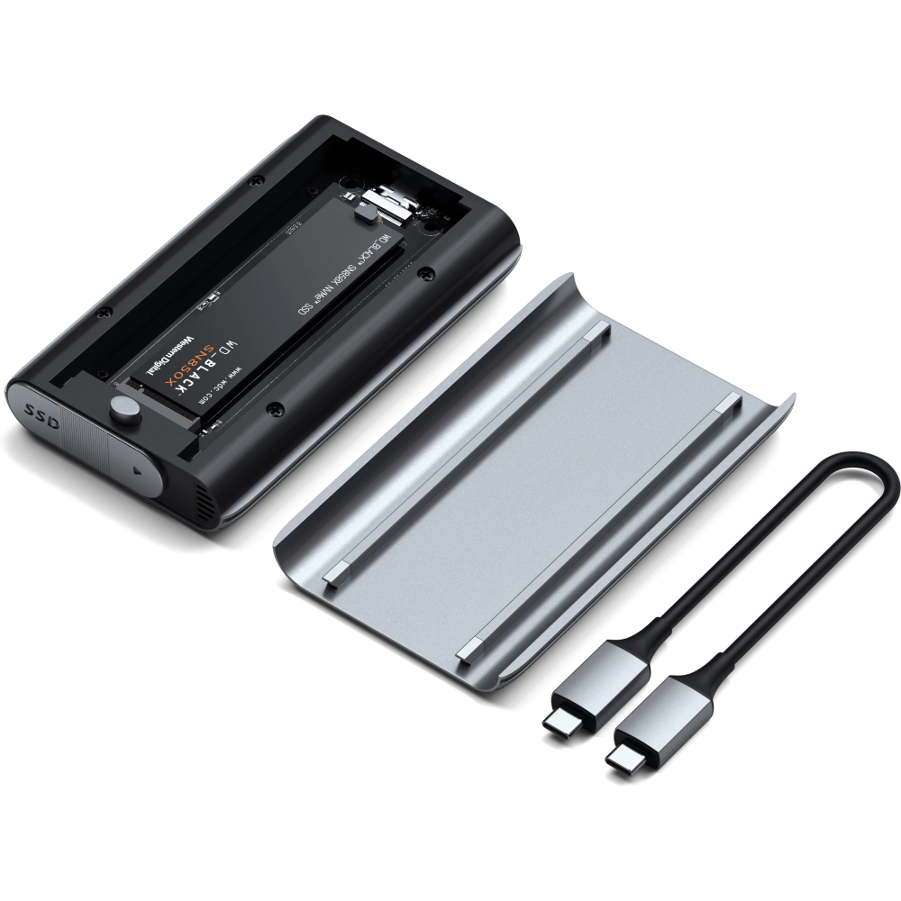 Внешний корпус для SSD M.2 Satechi USB4 NVMe SSD Pro Enclosure (ST-EU4NPM) - фото 5