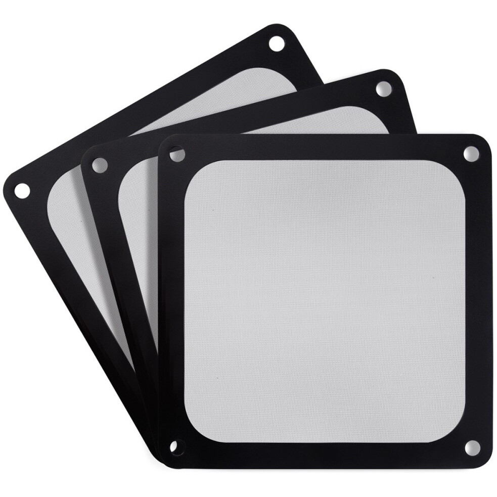 Пылевой фильтр Silverstone FF123B Black (3 шт.) - G56FF123B3PK020