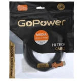 Кабель HDMI - HDMI, 5м, GoPower 00-00027310