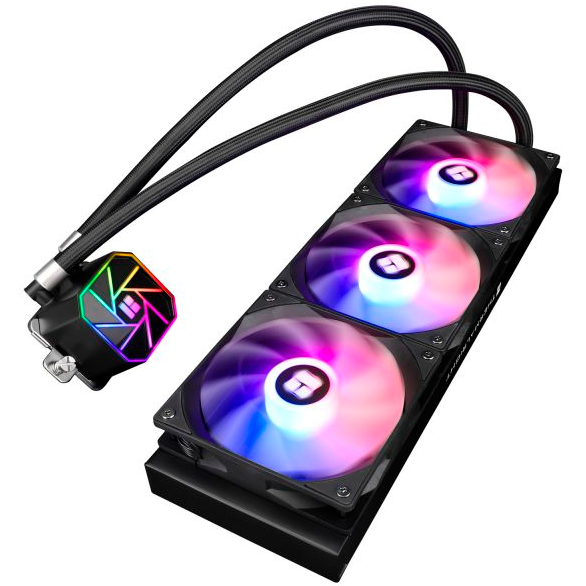 Система жидкостного охлаждения Thermalright Aqua Elite 360 Black ARGB V3 - A-ELITE-BL-360-ARGB-V3 - фото 7