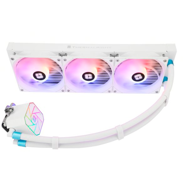 Система жидкостного охлаждения Thermalright Aqua Elite 360 White ARGB V3 - A-ELITE-WH-360-ARGB-V3 - фото 6