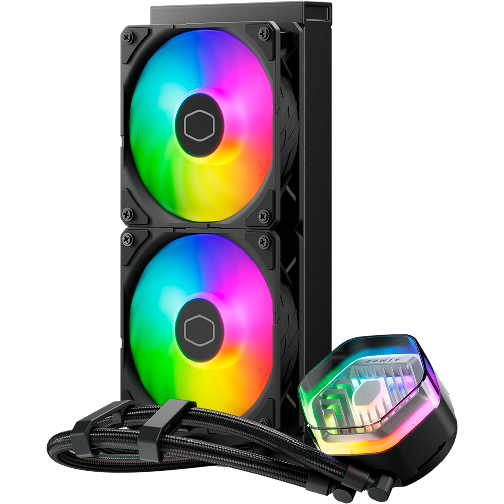 Система жидкостного охлаждения Cooler Master MasterLiquid 240 Atmos ARGB (MLX-D24M-A25PZ-R1) - фото 2