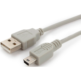 Кабель USB - miniUSB, 0.9м, Cablexpert CC-USB2-AM5P-3-N