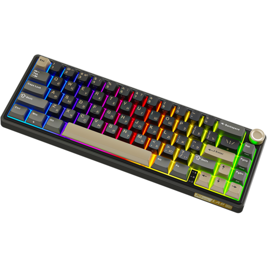 Клавиатура Royal Kludge R65 Phantom (Chartreuse Switch) - фото 6