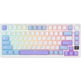 Клавиатура Royal Kludge RK-M75 Taro Milk (Silver switch) (6935280824081)