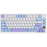 Клавиатура Royal Kludge RK-M75 Taro Milk (Silver switch) (6935280824081)
